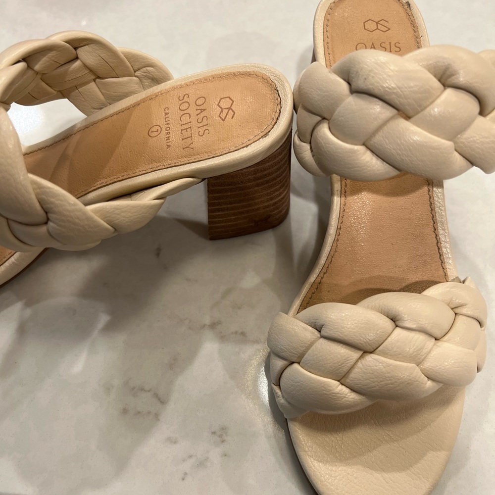 Braided block heel - Picture 2 of 2